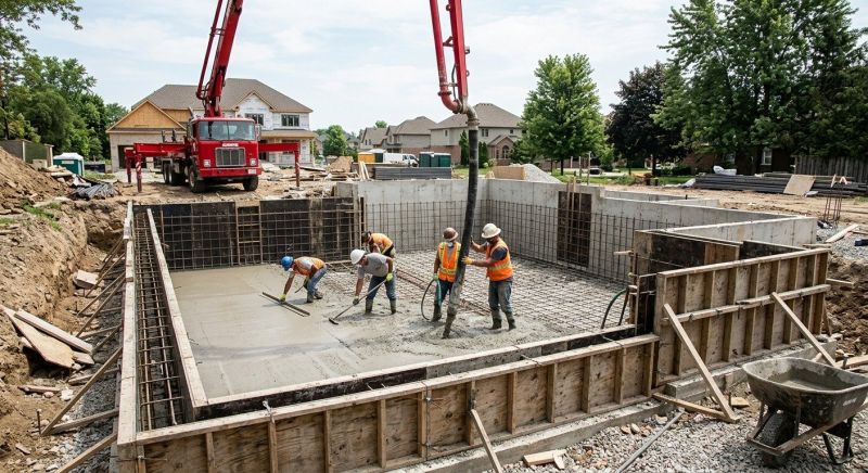 Basement Concrete Installation in Lancaster County, PA