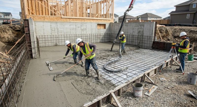 Basement Slab Installation in Lancaster County, PA