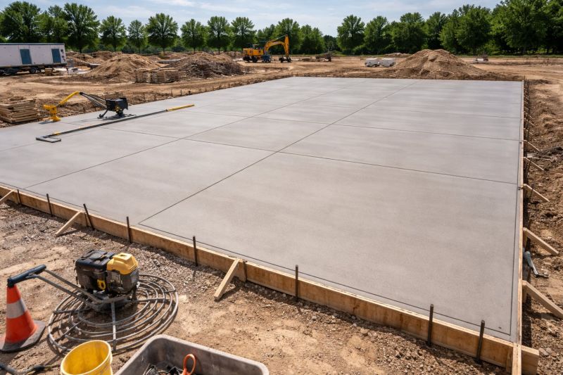 Commercial Slab Construction in Etters, PA