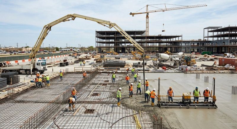 Commercial Slab Construction in Lititz, PA