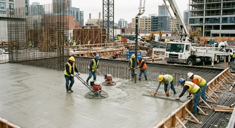 Commercial Slab Construction in Red Lion, PA