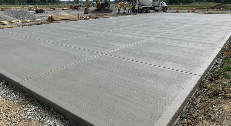 Commercial Slab Installation in Lancaster County, PA