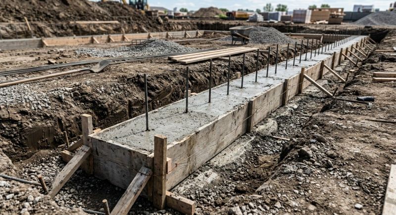 Concrete Foundation Installation in Red Lion, PA