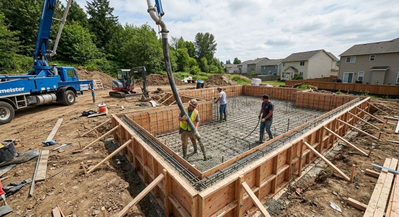 Foundation Construction in Mountville, PA