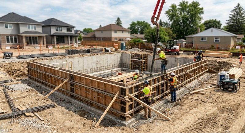 Foundation Construction in York, PA