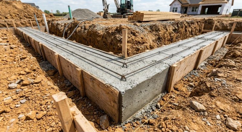 Foundation Footer Installation in Lancaster County, PA