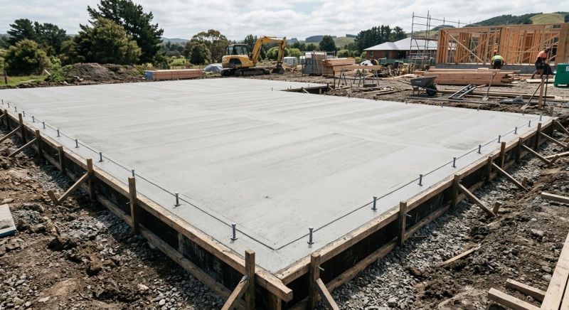 Foundation Slab Construction in Lancaster County, PA