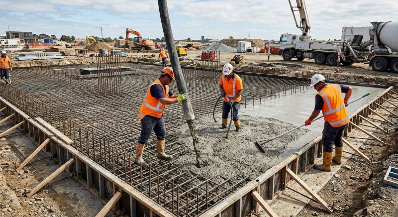 Foundation Wall Pouring in Hummelstown, PA
